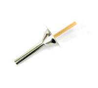 BESTYASH Kit Tubo per Insaccatrice Salsicce in Acciaio Inossidabile 2 Pezzi Accessori per Riempimento Carne Macinata Adatto a Uso Domestico e Cucina Professionale