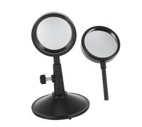 BESTYASH Lenti Ottiche Convessa e Concava con Supporto per Esperimenti di Fisica Portatile e Leggero Strumento Didattico per Studio delle Proprietà della Luce Materiale Durevole e Sicuro