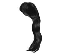 BESTYASH Long Straight Wig With Natural Bangs For Women Lightweight Breathable Synthetic Hair For Cosplay Costume Parties Role Playing Comfortable Fit