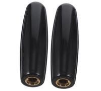 BESTYASH Maniglie Facili da Installare 2 Pezzi per Rubinetto Birra in Plastico Nero per Keg Tap e Birra per Homebrewers e Birrerie