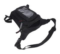 BESTYASH Marsupio da Gamba Nero in Nylon Oxford 1680d 1l Multi-funzione Abs per Caccia e Campeggio senza Mani