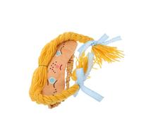 BESTYASH Maschera per Dormire Kawaii Cartoon Divertente Copertura Completa Occhi Nera Morbida e Leggera per Viaggi Riposo e Sonno Notturno per Ragazze e Donne