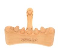 BESTYASH Massaggiatore Manuale in Legno Per Corpo e Collo Tavola Guasha Portatile Per Massaggi Relax Strumento Massaggiatore Multifunzione