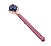 BESTYASH Massaggiatore Per Viso Rullo Manuale Multifunzionale Rosa Puntino Blu, Strumento Per La Cura Della Pelle, Rassodante e Modellante, Adatto Per Uso Quotidiano e Rilassamento Facciale