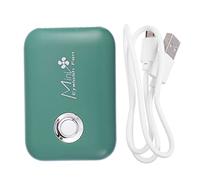 BESTYASH Mini Ventilatore Portatile Usb Ricaricabile Per Asciugacapelli e Extension Ciglia Leggero e Spugna Integrata Per Aria e Umidificazione