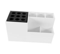 BESTYASH Organizer Cosmetici Bianco Ampio Spazio e Scomparti Multipli per Strumenti da Parrucchiere Robusto e Pratico per Saloni di Bellezza e Barbieri