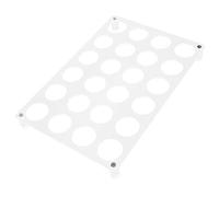 BESTYASH Organizer per Capsule Trasparente per Cialde Stazione per con Installazione Facile e Pulizia Veloce Accessorio
