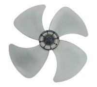 BESTYASH Pala di Ricambio per Ventilatore Elettrico da Tavolo, 4 Leaves, Plastico, Compatibile con Diverse Dimensioni, Facile da Installare, per Ventilatori da Tavolo e Home Use
