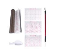 BESTYASH Panno per Scrittura Acqua Inchiostro Set 6 Riutilizzabile Tessuto a e Si Cancella in Colore Casuale per Pratica Calligrafia Principianti