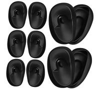 BESTYASH Paraorecchie per Tintura Chioma in Plastica 10 Pezzi Lavabili Riutilizzabili Protezione Orecchie per Saloni e Uso Domestico