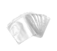 BESTYASH Pellicola Termoretraibile Pof Trasparente 100 Pezzi 20X30 Cm Sacchetti Termorestringenti per Saponi e da Bagno e Facile da Usare