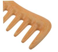 BESTYASH Pettine Denti Larghi in Naturale Massaggiatore Antistatico Portatile per Donna Pettine per Spessi Ricci e Lisci per Viaggi e Districante