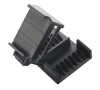 BESTYASH Pettine Guida Tagliacapelli Professionale ABS Nero per Acconciatura e Rasatura Precisione Salone