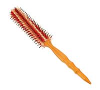 BESTYASH Pettine Rotante Spazzola Rotonda Per Arricciacapelli Pettine Per Lo Styling Dei Strumento Con Manico in Legno