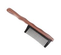 BESTYASH Pettine Sandalo Doppia Serie Pettine Per Capelli Per Massaggi Protezione Dei Capelli Stimola Circolazione Impugnatura Comoda