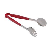 BESTYASH Pinze Alimentari in Acciaio Resistente al Calore con Impugnatura Ergonomica Clip Pratiche per Cucina Servizio e Barbecue Manici Lunghi Protettivi per Uso ed