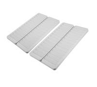 BESTYASH Porta Cartellini da Parete in Plastica 28 Slot, Resistente e Facile da Usare, 2 Pezzi per Ufficio o Magazzino, per Organizzare Etichette e Schede Orarie