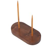 BESTYASH Porta Ricevute da Scrivania in Legno Asta Diritta, Porta Scontrini Funzionale per Cucina di Ristorante e Ufficio, Mantiene L'area di Lavoro Ordinata