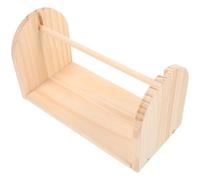 BESTYASH Portarocchetto in Legno Compatto per Filo e Filato, Avvolgitore Manuale per Fai da Te Struttura a Bobina, Organizzatore Minimalista per Cucito e Artigianato, Risparmio Spazio