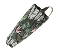 BESTYASH Portasacchetti Cucina in Cotone e Lino Dispenser Sacchetti Plastica da Parete Organizer Appendibile per Sacchetti Spazzatura e Shopper Design con Soluzione Resistente