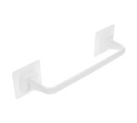 BESTYASH Portasciugamani da Muro Adesivo Supporto Bagno Spessa Antiruggine Design con Base Quadrata Facile Installazione per Asciugamani e