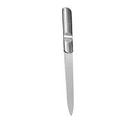 BESTYASH Professional Stainless Steel Nail File Limette Per Unghie Inossidabile Strumento Manicure e Pedicure e Resistente Per Unghie Naturali e Artificiali Facile e Maneggiare