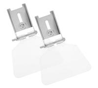 BESTYASH Protezione Occhi Trasparente per Smerigliatrice con Schermo Parapolvere Resistente e Facile da Installare Compatibile con Macchine Smeriglio Piccole Kit con Lenti e Protezione