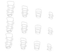 BESTYASH Rete Portaflebo Per Soluzione Salina in Plastica 40 Pezzi, Supporto in Rete Per Bottiglie Di Infusione Varie Dimensioni, Appeso Portabottiglie Medicale Per Ospedali e Cliniche