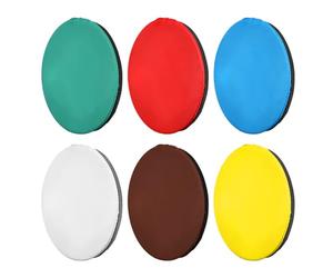 BESTYASH Riflettore Flash 6 Pezzi Pannello Diffusore Standard 18 CM per Illuminazione Fotografica in Studio e Riprese Video Luce LED Stile Casuale