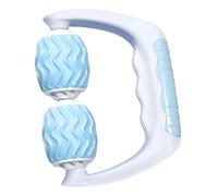 BESTYASH Rullo Massaggiante per Fitness Massaggiatore per Rilassamento Muscolare Ruota per Rilassamento Sportivo per Corpo Collo Braccia Pancia e Gambe Materiale Resistente Facil Usare Arro