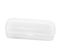 BESTYASH Scatola Sterilizzatrice Unghie Trasparente a Due Strati Vassoio Drenante, Resistente e Riutilizzabile, Per Manicure Professionale e Uso Domestico Nail Art