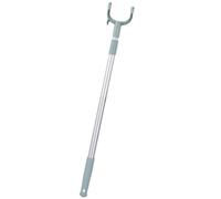 BESTYASH Set 2 Bastoni Telescopici per Stendere Vestiti in Lega di Alluminio e Pp, Palo Regolabile Estensibile per Armadio e Balcone, Aste per Abiti Retrattili Alta Capacità di Carico, Uso