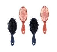 BESTYASH Set 4 Pettini per Chioma a Cuscino Ovale in Ps, Design Speciale Leggero e Portatile, Pettine per Massaggio e Acconciatura, Accessorio per Cura Capillare