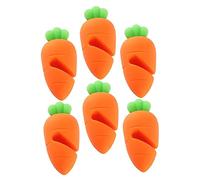 BESTYASH Set 6 Sollevatori Anti- in Silicone a Forma per Coperchi Dispositivo Antitraboccamento per Cucina Resistente al Calore per Feste e Uso