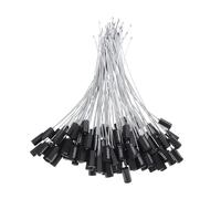 BESTYASH Sigilli Di Sicurezza Per Camion e Spedizione in Acciaio Nero 1,8x300 Mm Fascette Autobloccanti Numerate, Set Da 100 Pezzi Per Logistica e Trasporto Protetto