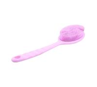 BESTYASH Spazzola Bagno in Scrubber Antiscivolo Per Pulizia Strumento Pulizia Per Doccia Design Ergonomico Facile Conservazione Per Appenderla Adatto Tutti i Tipi Allergie