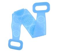 BESTYASH Spazzola Esfoliante in Silicone Doppia Faccia per Bagno e Doccia con Cintura Rimuove Cellule Morte e Stimola la Circolazione Accessorio Bagno per Pulizia Profonda della Schiena