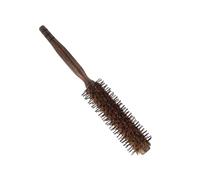 BESTYASH Spazzola Per Capelli Setole Di Cinghiale Pettine Rullo in Legno Per Styling Per Capelli Bagnati e Asciutti Manico in Legno Massello Facile Da Trasportare