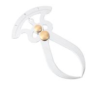 BESTYASH Spessimetro Portatile Inossidabile Misuratore Spessore con Dado Staccabile Strumento Preciso per Diametro Esterno e Gaps per Falegnameria e Uso Professionale