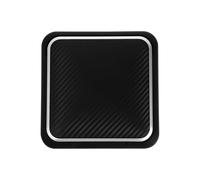 BESTYASH Supporto Telefonino per Auto Nero in Abs e Silicone, Resistente All’esposizione Solare, Supporto per Smartphone la Guida Estiva