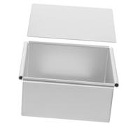 BESTYASH Teglia per Torte Alluminio con Rimovibile Stampo Quadrato Antiaderente per Cucina e Professionale Facile da e Resistente Corrosione