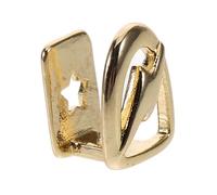 BESTYASH Tooth Gems Singolo Dente Oro Hip Hop Grill Design Cavo Traspirante Accessorio Unico per Feste e Cultura Urban