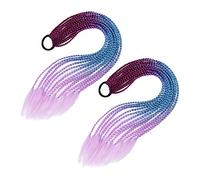 BESTYASH Treccia Per Capelli Elastica Coda Di Cavallo Fermagli Per Trecce Ad Anello Di Due Per Ragazze Realizzata in Filo Metallico Ad Alta Temperatura Resistente e Duraturo Per Uso Quotidi