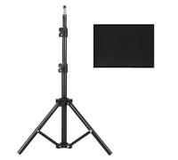 BESTYASH Treppiede per Proiettore Asta Telescopica e Vassoio Piccolo, Supporto Pieghevole per Laptop, Adatto per Scrivania, Comodino e Casa