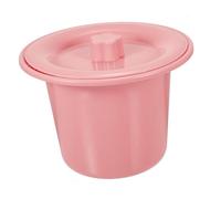 BESTYASH Vaso da Notte in Plastica di Resistente Coperchio per Isolare gli Odori Leggero e Facile da Spostare Adatto Anziani Disabili e Ragazzo Ragazza come Sputacchiera Coperta o Orinatoio