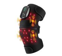 BestYiJo Massaggiatore al Ginocchio Con 4 Zone di Vibrazione, Controllo Wireless Ricaricabile per Ginocchio/Articolazione/Gomito/Spalla Sollievo Dalla Rigidità