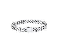 Bestyle Bracciali Stratificati Uomo a Catena Miami Legame 3D Cyber Nero Oro Premium Argento Minimalismo Catena Cubana Larghezza 5/7/9/12MM Braccialetto Uomo Regalo Coppia