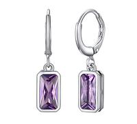 Bestyle Orecchini in argento 925 da donna con primavera alessandrite, gioielli da donna, giugno, regalo di compleanno per lei, mamma, fidanzata, Natale, San Valentino, festa della mamma