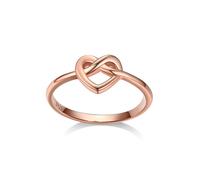 Bestyle S925 Anello Donna Cuore Celtico, Simbolo di Energia e Amore Infiniti, Anelli Donna Argento Sterling, Regalo Ragazza Fidanzata Compleanno