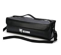 Besudo Borsa per batteria per e-bike - Custodia protettiva per batteria elettrica - Borsa di sicurezza per stoccaggio, trasporto, ricarica della batteria EBike in 2 misure -B-M